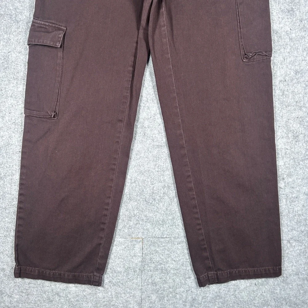 TNA Cargo Pants Women Medium Brown Supply Cargo Gorpcore Utility Streetwear - Picture 6 of 16